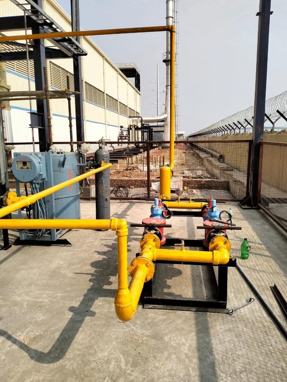 Lpg bhopriser  regulator filter bypass system